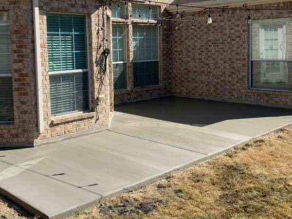 Concrete Patio